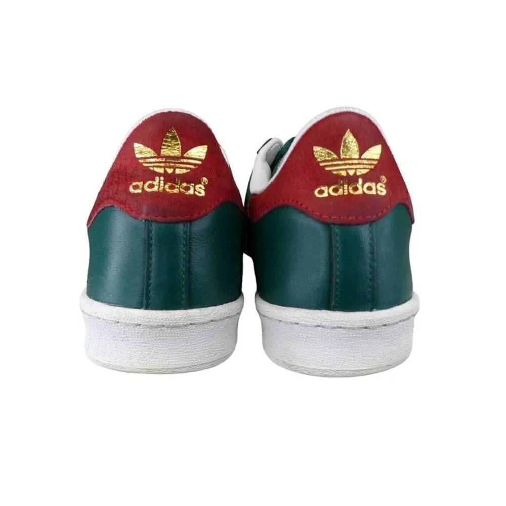ADIDAS Kareem Abdul Jabbar Sz 8‎ Sneakers NBA Milwaukee Bucks Superstar RARE